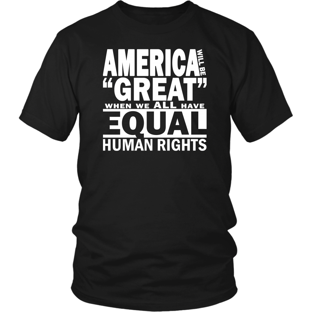 Youth & Adult Tee "How To Make America Great" (white ink)