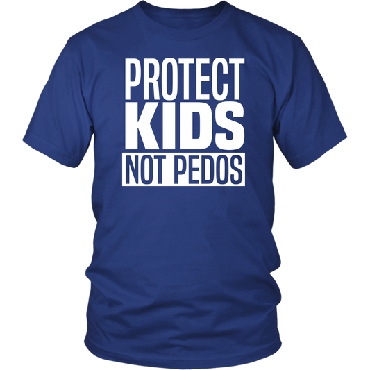 Youth & Adult Tee "Protect Kids Not Pedos" (white ink)