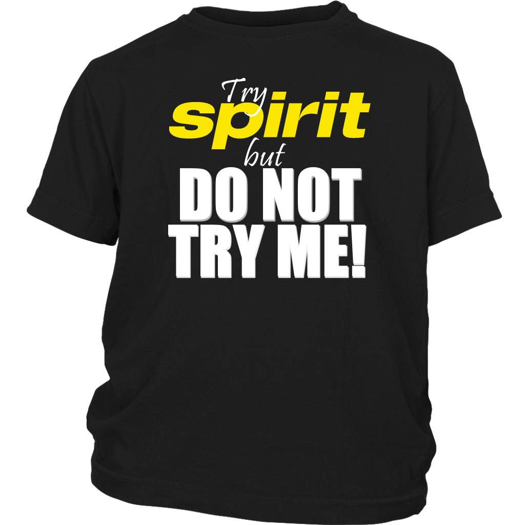 Youth & Adult Tee "Spirit" (white print)