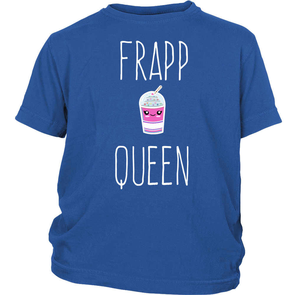 Youth Tee "Frapp Queen" (white print)