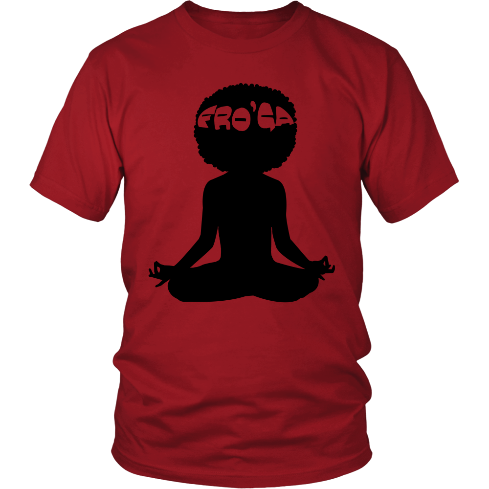 Adult Tee "Fro'ga" (black print)