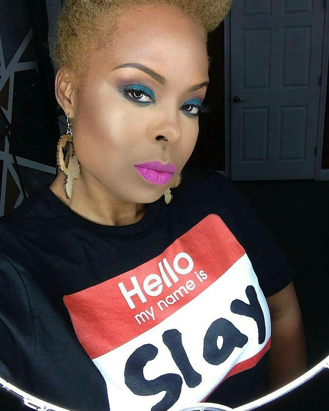 Youth & Adult Tee "Hello My Name Is SLAY"
