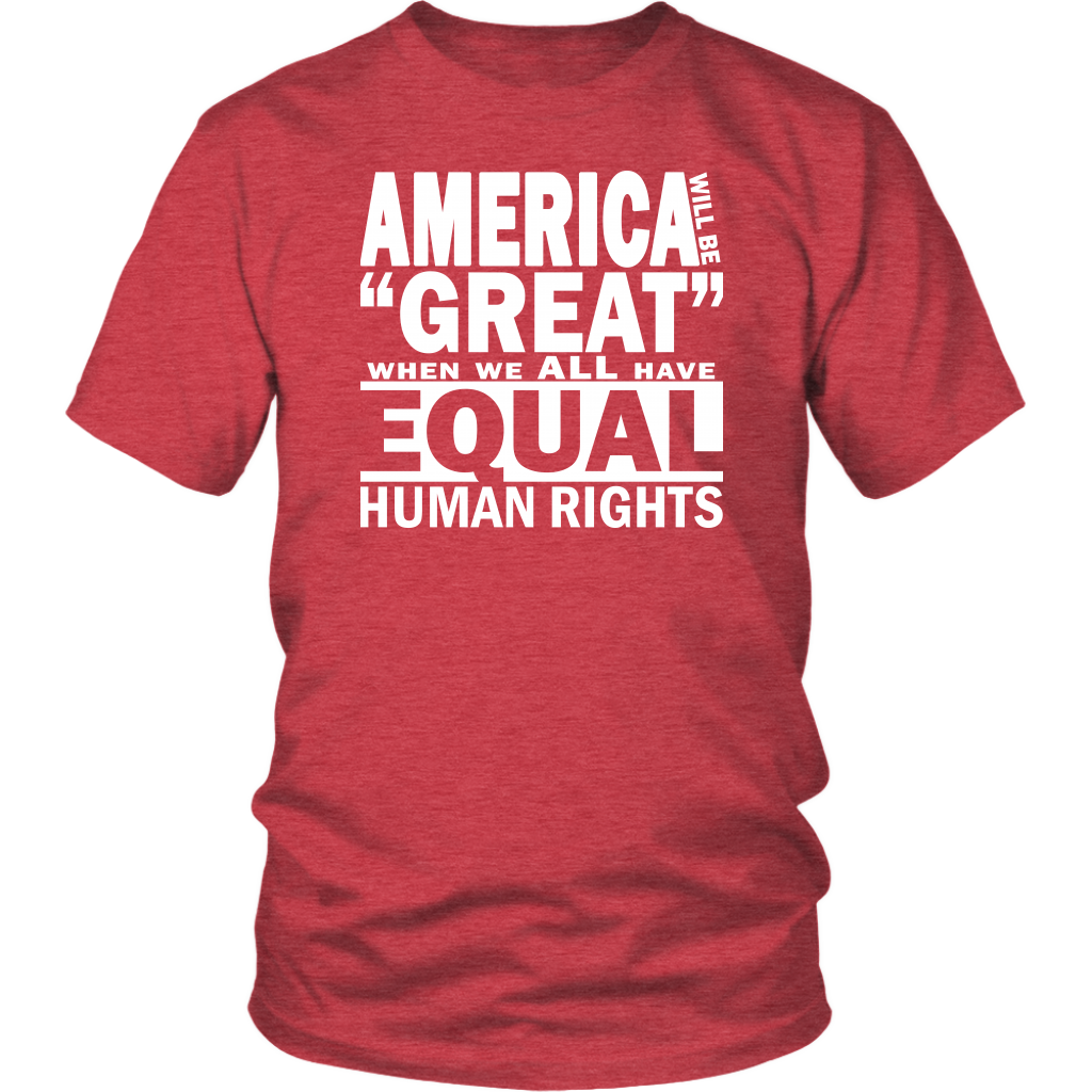 Youth & Adult Tee "How To Make America Great" (white ink)